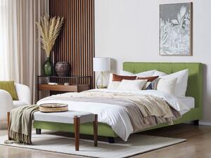 Manželská posteľ 180 cm Rhiannon (zelená) (s roštom). Vlastná spoľahlivá doprava až k Vám domov. 1075611