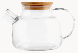 Džbán z borosilikátového skla's bambusovou pokrievkou Natura, 0,6 l