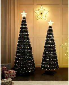 Vianočný stromček 160 cm Sadachbia (zelená) (s osvetlením). Vlastná spoľahlivá doprava až k Vám domov. 1075701