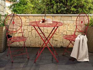 Záhradný stôl Shealee (červená) . Vlastná spoľahlivá doprava až k Vám domov. 1075826