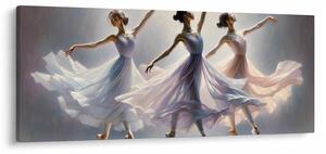 Obraz - Tri baletky (120x50 cm)