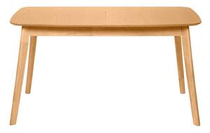MUZZA Rozkladací stôl kennan 120 (150) x 80 cm prírodný