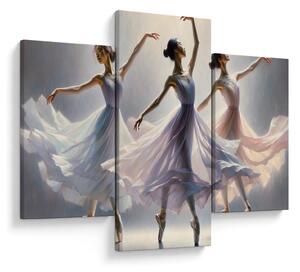 Obraz - Tri baletky (90x60 cm)