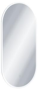 Excellent Lumiro zrkadlo 50x100 cm oválne s osvetlením biela DOEX.LU100.050.AC