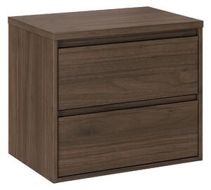Comad Kúpeľňová skrinka pod doskové umývadlo Viola Villa 60 walnut villa