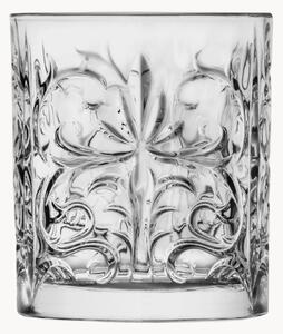 Krištáľové poháre na whisky Tattoo, 6 ks