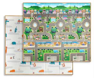 Hracia podložka pre deti Play City and Fields T1
