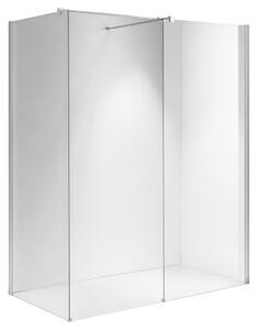 BPS-koupelny 2-dielna sprchová zastena Walk-in SH07 DUO CR 80x70, chróm/transparent - bez vaničky
