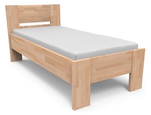 Jednolôžková posteľ 100 cm Nicky plné čelo (masív). Vlastná spoľahlivá doprava až k Vám domov. 745051