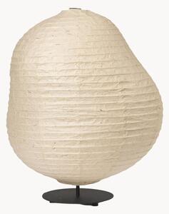Malá stojacia lampa z papiera washi Kurbis