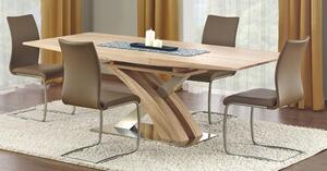Jedálenský stôl Sandor 1 (dub sonoma) (pre 6 až 8 osôb). Vlastná spoľahlivá doprava až k Vám domov. 770465