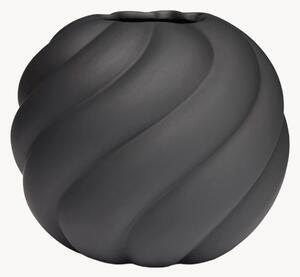 Ručne maľovaná keramická váza Twist Ball, V 20 cm