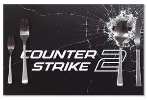 Sablio Prestieranie Counter Strike 2 Priestrel: 40x30cm