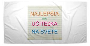 Sablio Uterák Najlepšia pani učiteľka na svete - 30x50 cm