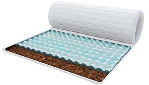 Topper z profilovanej peny Ravine Blue s kokosom 80x200cm 5cm
