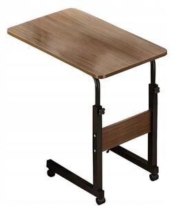 Mobilný nočný stolík s nastaviteľnou výškou