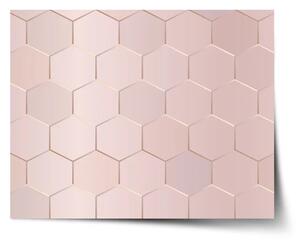 Sablio Plagát Rose gold - 60x40 cm