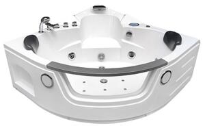BPS-koupelny Hydromasážna vírivá vaňa Orino 632 135x135 s ohrevom vody
