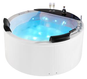 BPS-koupelny Hydromasážna vírivá vaňa Della 916 155x155 s ohrevom vody