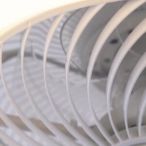 Dizajnový stropný ventilátor biela vrátane LED stmievateľných - Clima