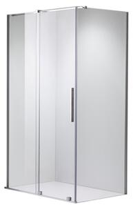 BPS-koupelny Obdĺžnikový sprchový kút ASTRA CH A 90x80 chróm/transparent - bez vaničky