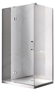 BPS-koupelny Obdĺžnikový sprchovací kút ZES KZ03B 110x90 chróm/transparent - bez vaničky
