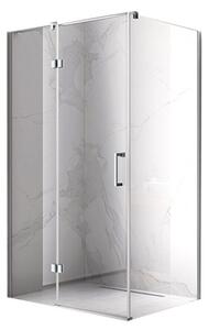 BPS-koupelny Obdĺžnikový sprchovací kút ZES KZ02D 120x80 chróm/transparent - bez vaničky