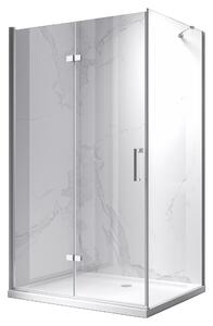 BPS-koupelny Obdĺžnikový sprchový kút ZES KZ20E 110x80 chróm/transparent - bez vaničky