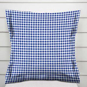Biante Dekoračná obliečka na vankúš s lemom Rebeka RE-009 Modro-biela kocka malá 30 x 50 cm