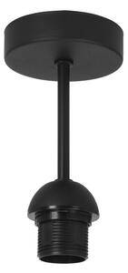 Prisadený luster WENTA 1xE27/60W/230V priemer 50 cm hnedý/juta