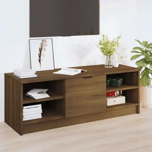 TV skrinka hnedý dub 102x35,5x36,5 cm spracované drevo
