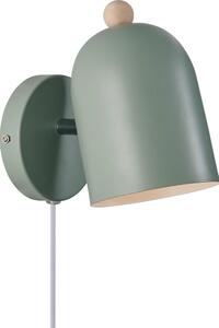Nordlux - Nástenné bodové svietidlo GASTON 1xE27/15W/230V zelená