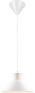 Nordlux - Luster na lanku DIAL 1xE27/40W/230V pr. 25 cm biela