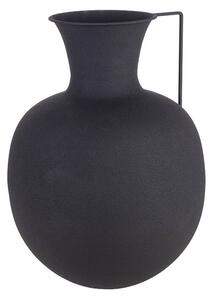 MUZZA Dekoratívna váza kaskos čierna