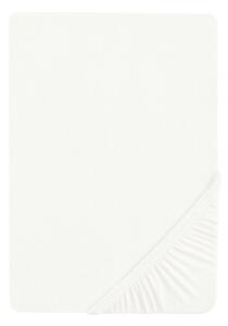 Biberna Napínacia džersejová plachta (140 – 160 x 200 cm, biela) (100227068)