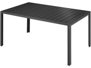 Tectake 404401 záhradný stôl bianca - čierna/čierna