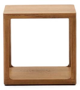 MUZZA Odkladací stolík mayam 50 x 50 cm prírodný