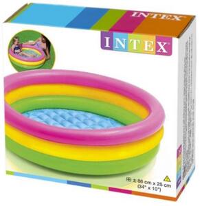Intex nafukovací detský bazénik trojfarebný Sunset Glow 57107, 61x22 cm 157107 - Bazén