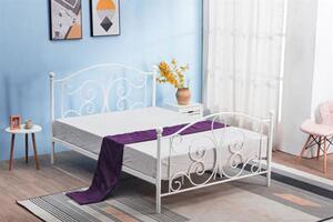 Jednolôžková posteľ 90 cm Patience (bez matraca) (biela). Vlastná spoľahlivá doprava až k Vám domov. 1039445