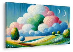Obraz - Krajinka s mrakom (90x60 cm)