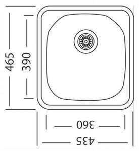 Drez Sinks Compact 435