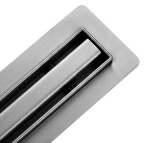 BPS-koupelny Sprchový odtokový žľab DL03 SLIM ST 70 cm, satén