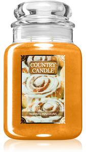 Country Candle Warm Cinnabuns vonná sviečka 737 g