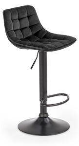 Barová stolička Hertha (čierna). Vlastná spoľahlivá doprava až k Vám domov. 1039569