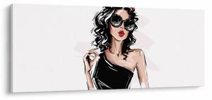 Obraz - Fashion woman (120x50 cm)