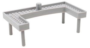 BPS-koupelny Lineárny sprchový odtokový žľab 2v1 DL01 FIX G1 ST 50 cm, satén