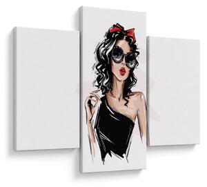 Obraz - Fashion woman (90x60 cm)