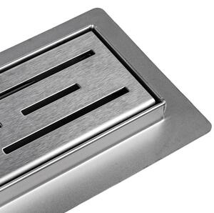 BPS-koupelny Sprchový odtokový žľab DL01 CLASSIC G2 ST 50 cm, satén