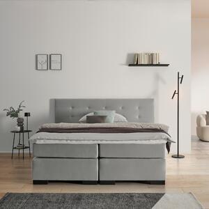 BOXSPRINGOVÁ POSTEĽ, 180/200 cm, sivá MID.YOU - Online Only zostavy, Online Only