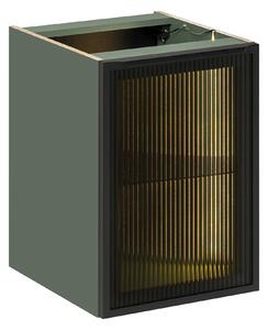 Comad Kúpeľňová skrinka pod dosku 40 cm Sombra Green rákosovo zelená